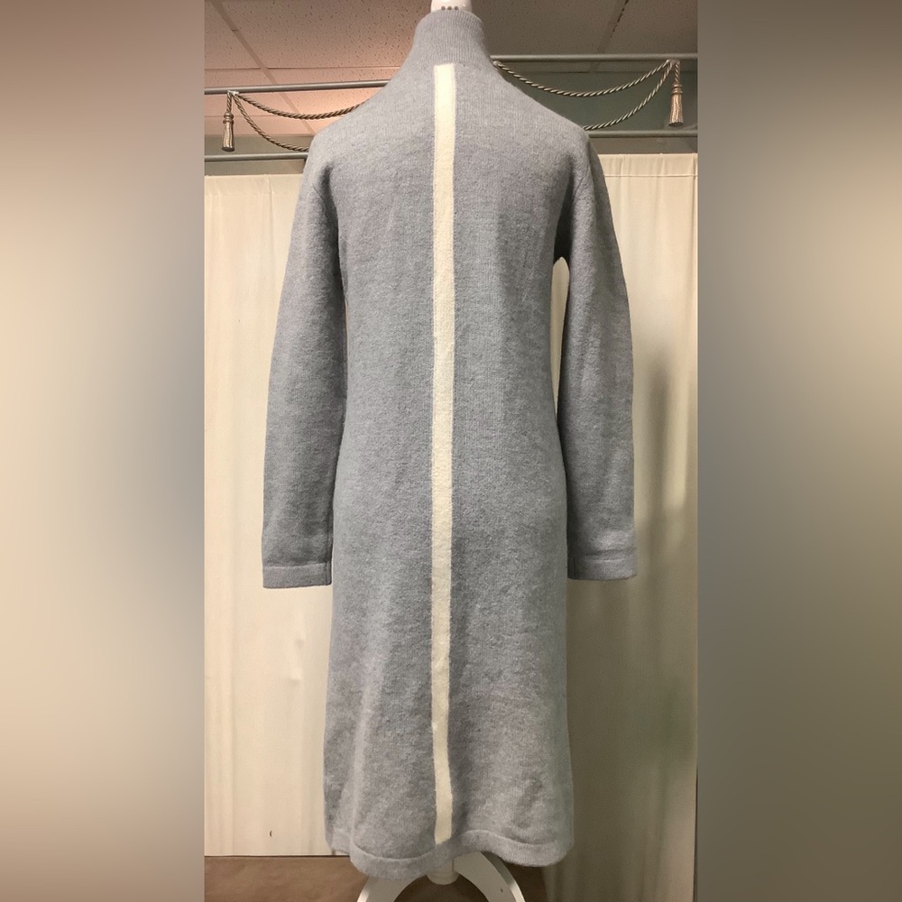 Raffi Open Front Wool Cardigan
